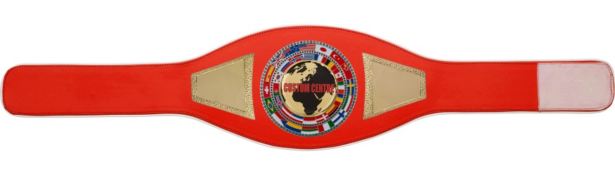 CUSTOM CHAMPIONSHIP BELT PROFLAG2/CUSTOM - VARIETY OF LEATHER COLOURS AVAILABLE